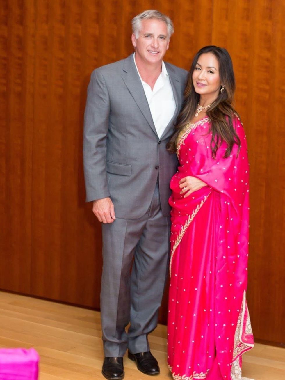 Rob Todd, Dinah Lin at International Mother's Day Soiree