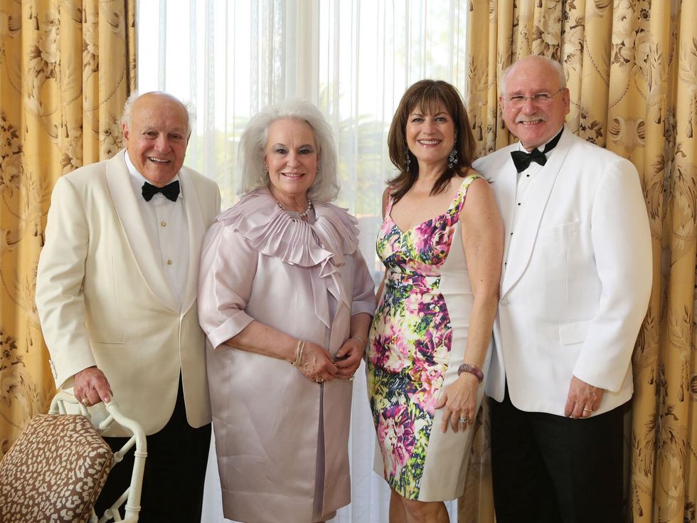 Robert and Donna Bruni, from left, and Ellie and Michael Francisco at the CancerForward Gala May 2014