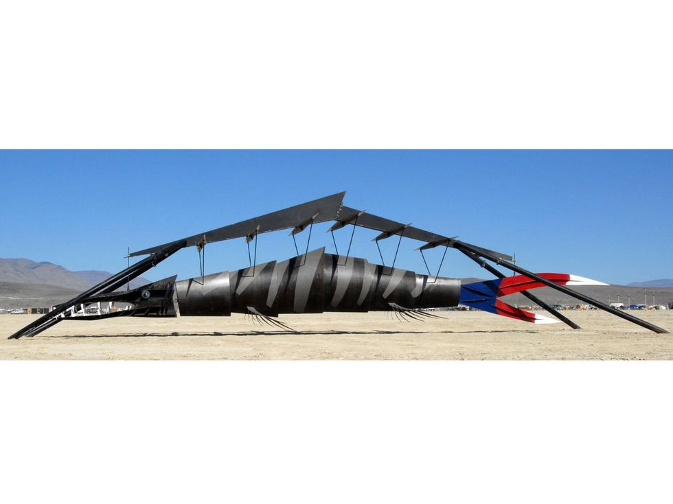 Robert Bob Bacon Burning Man Primordial Fish full