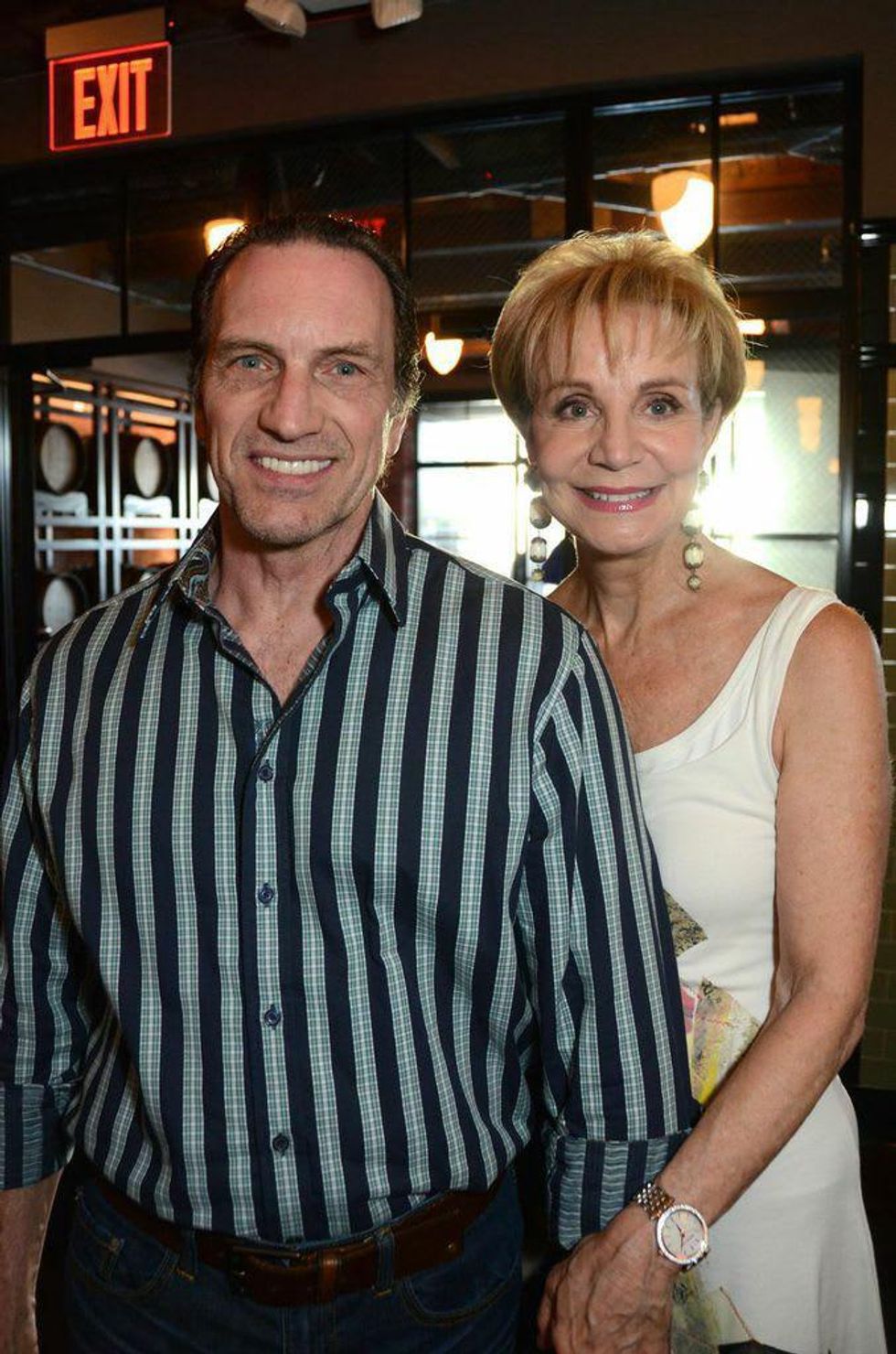 Robert Davenport and Leisa Holland Nelson and Husband at the Houston Restaurant Kick-Off Event July 2014