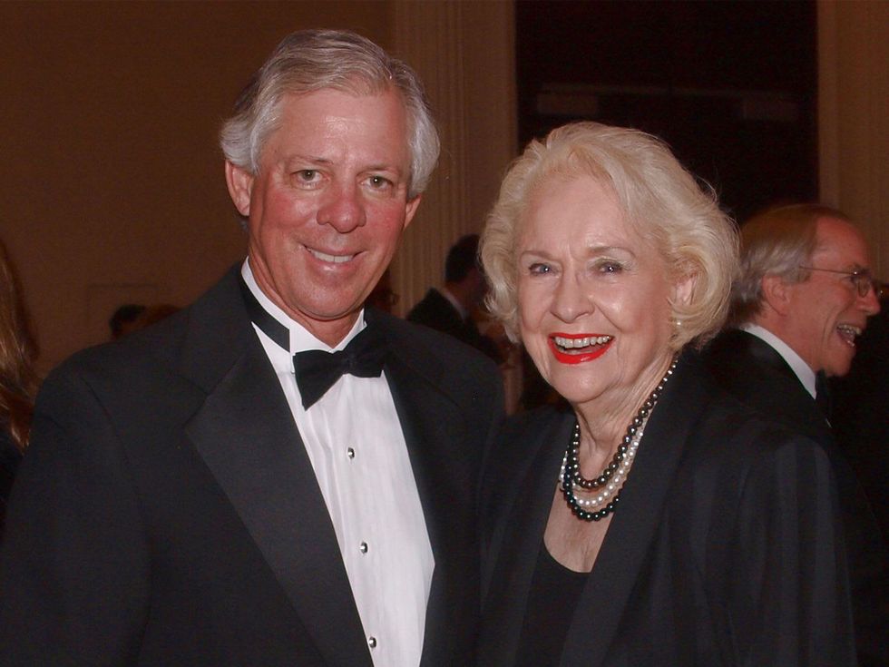 Robert Robbins and Liz Ghrist at the Welch banquet October 2014