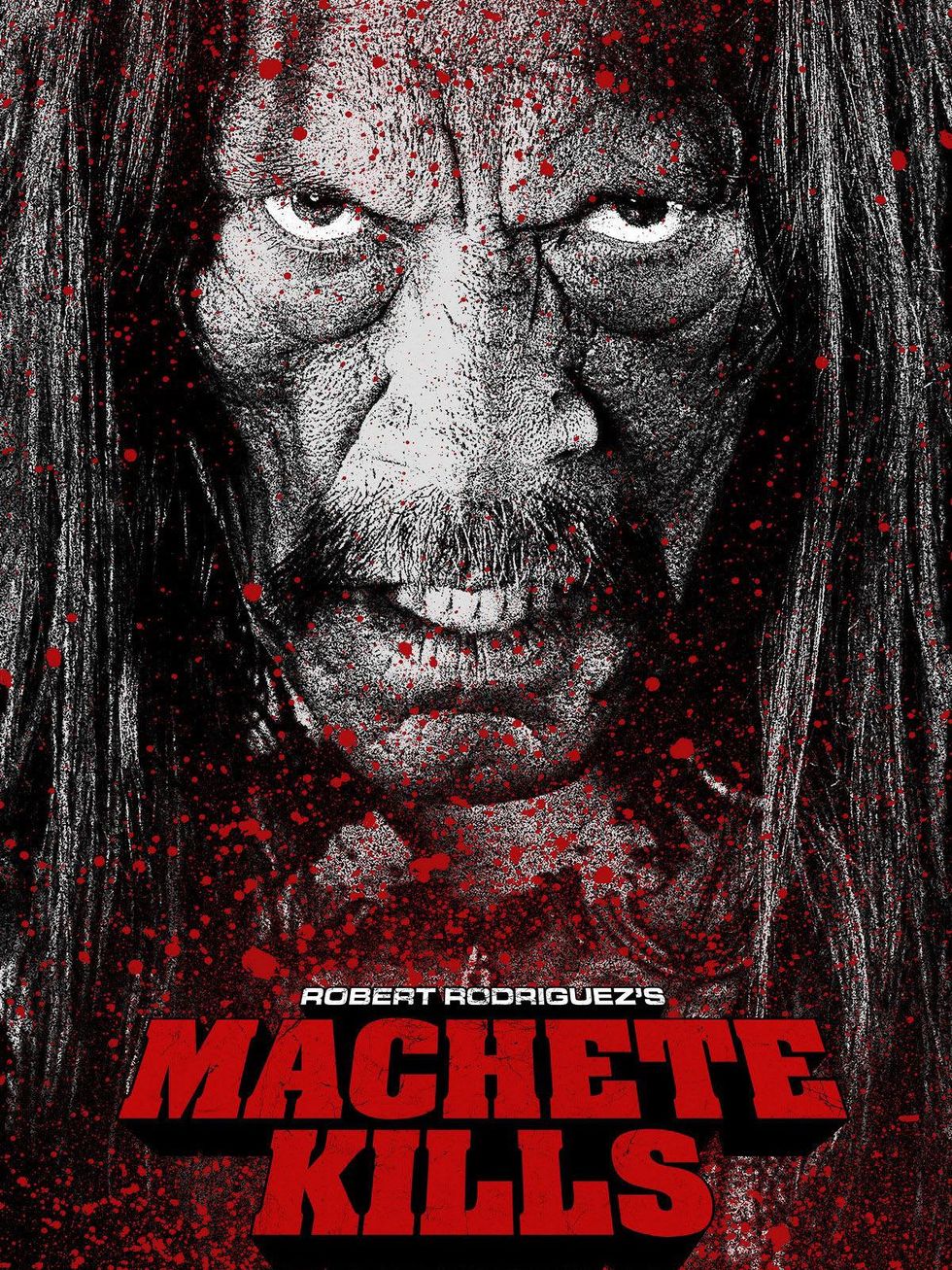 Robert Rodriguez Machete Kills movie poster