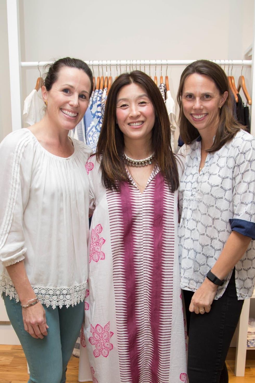 Roberta Roller Rabbit opening, Caroline Billipp, Lori Brown, Tennessee Ott