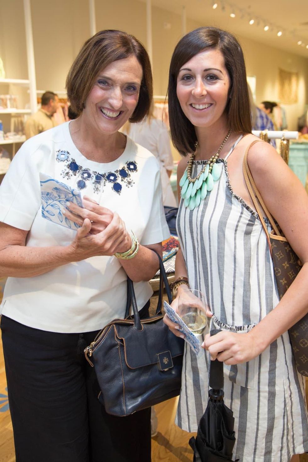 Roberta Roller Rabbit opening Nikki Castelli, Adina Castelli