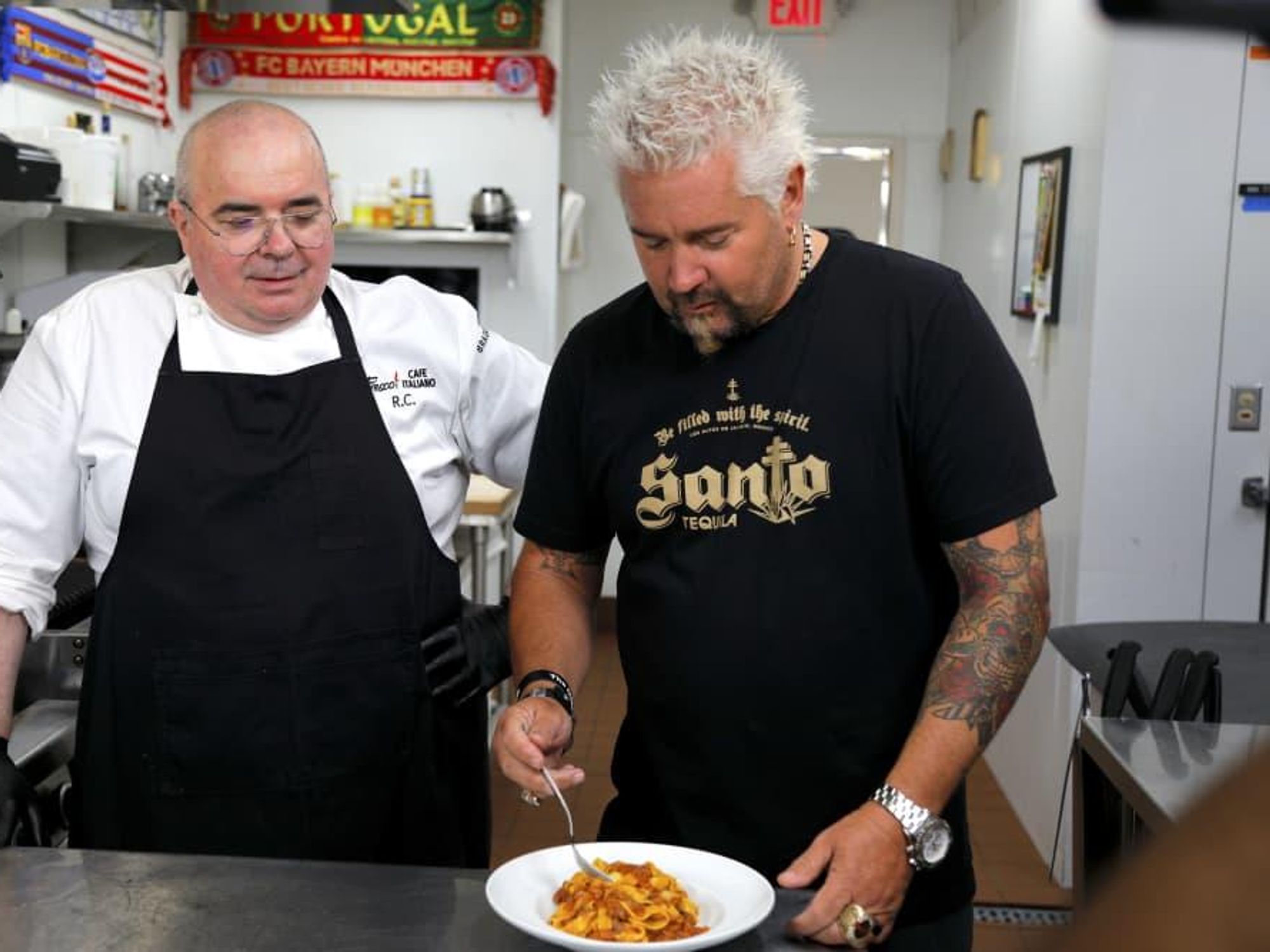 Roberto Crescini Fresco Café Italiano Guy Fieri Diners Drives In Dives