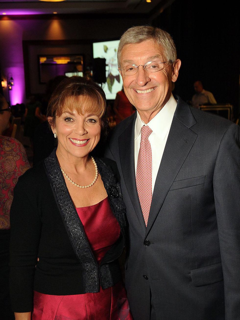 Robin and Jerry Mueck at the Memorial Hermann Razzle Dazzle Pink Luncheon October 2013
