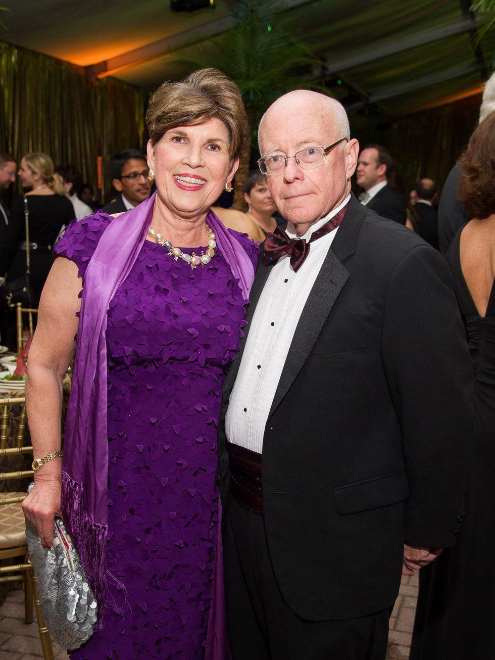 Robin Angly and Miles Smith at the Houston Grand Opera Opening Night celebration October 2013