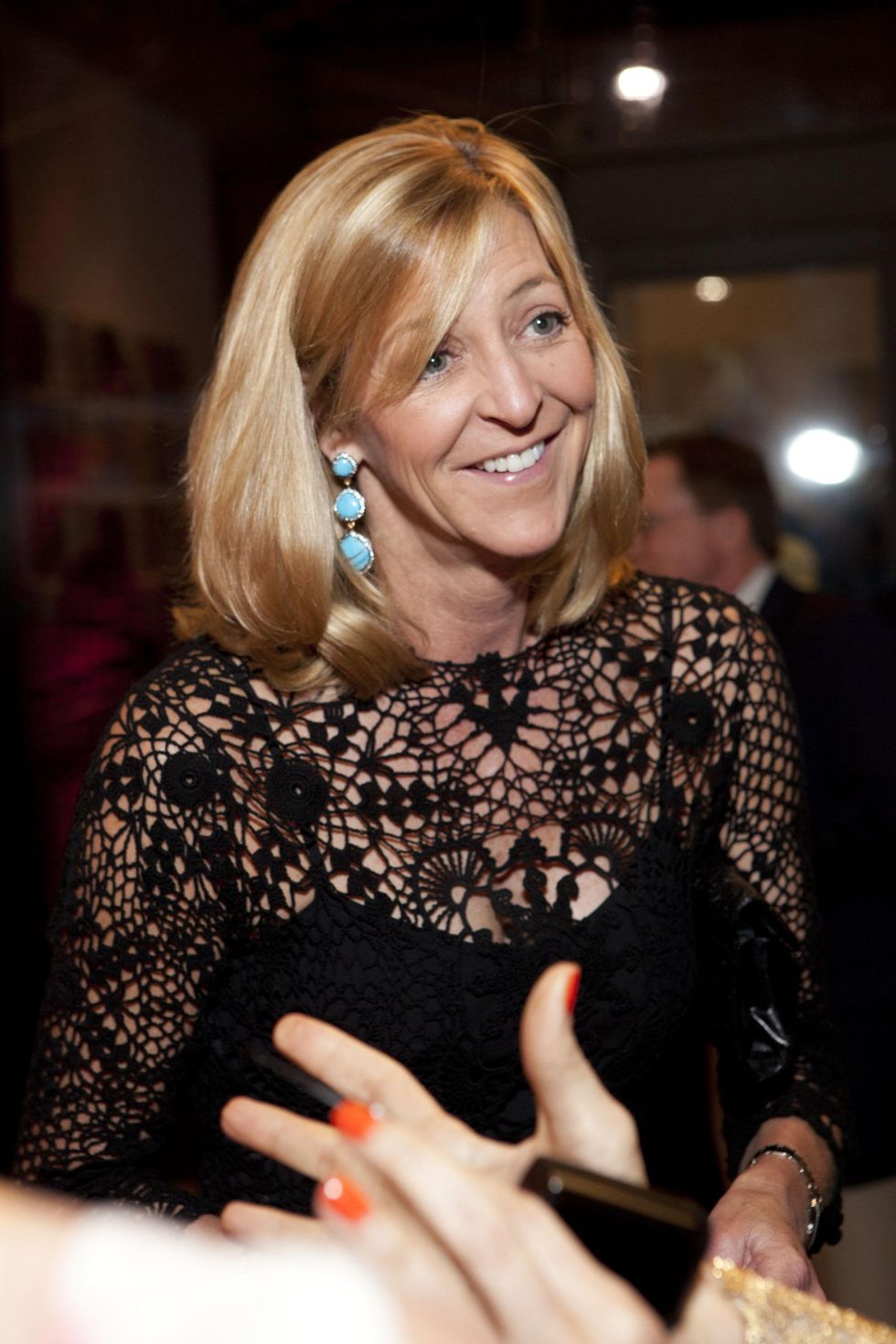 Robin Wombwell at the Glassell School benefit and auction May 2014