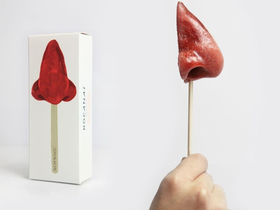 Rocambolesc nose popsicle