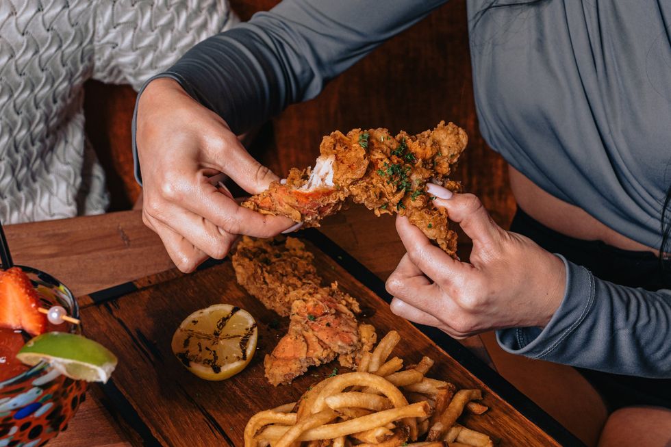 Rockhouse Southern Kitchen fried lobster tail