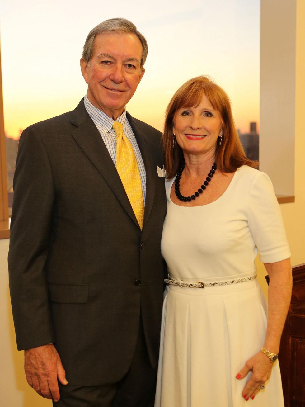 Rocky and Grace Holmes at the Alley Theatre Opening Night Dinner January 2014