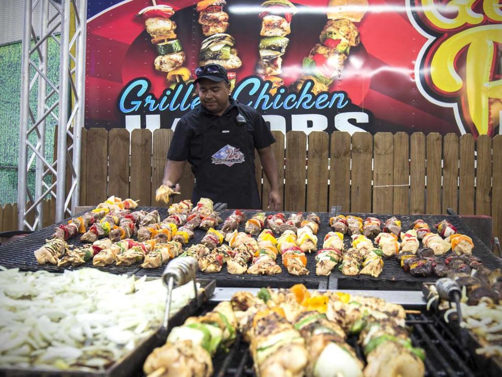 Rodeo Carnival kabob grill