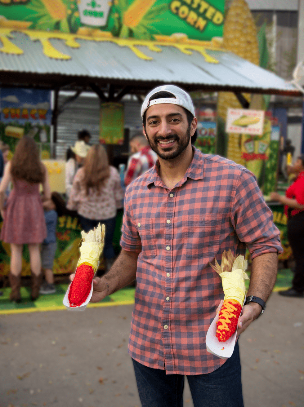 Rodeo Carnival Raheel cheeto corn