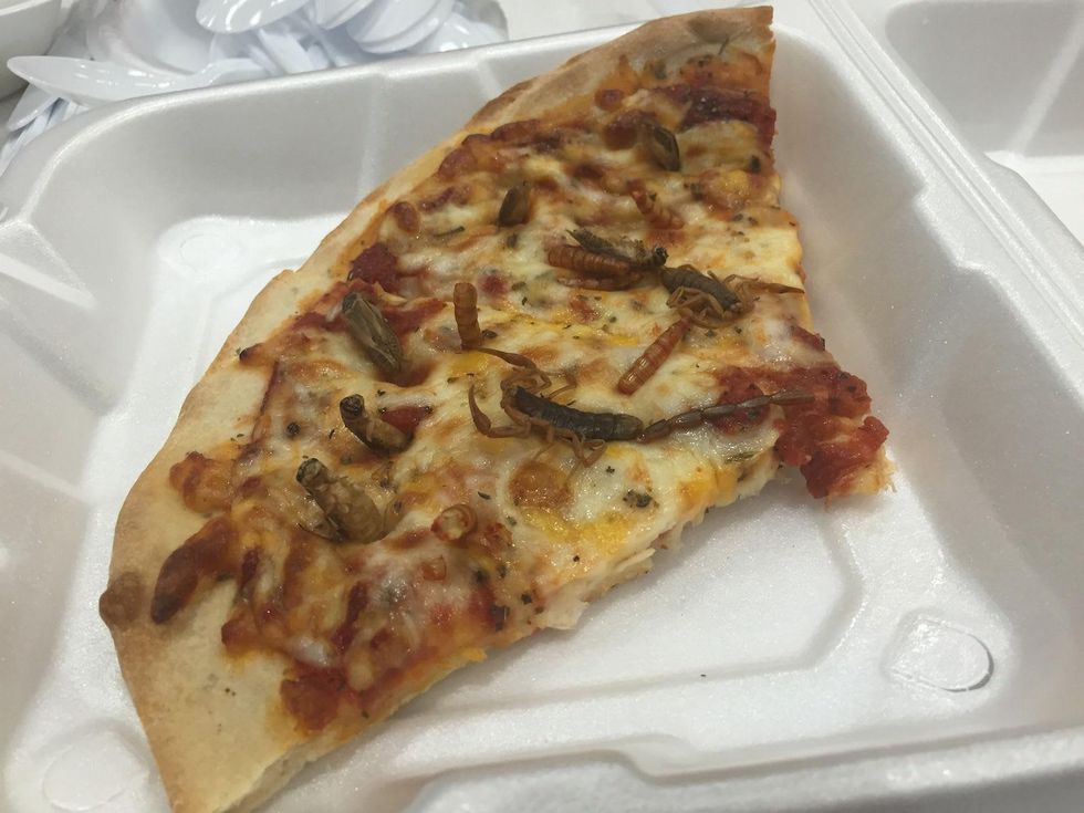 Rodeo Gold Buckle bug pizza