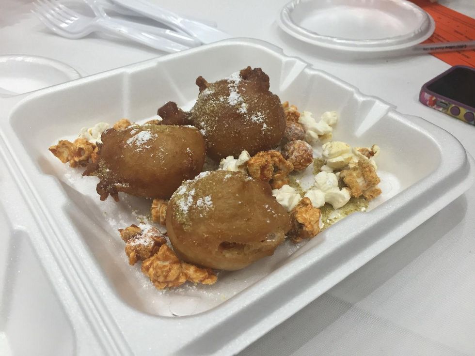 Rodeo Gold Buckle fried popcorn