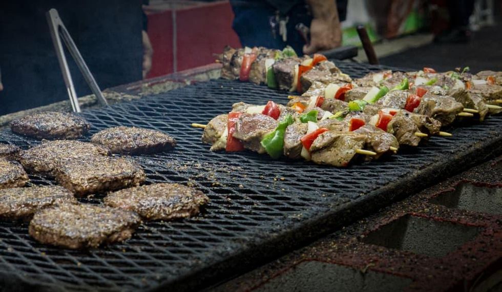 Rodeo Houston carnival food Midway grill