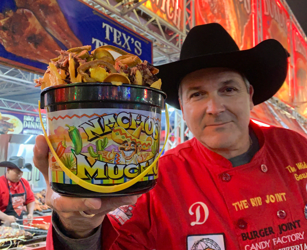 Rodeo nachos carnival food