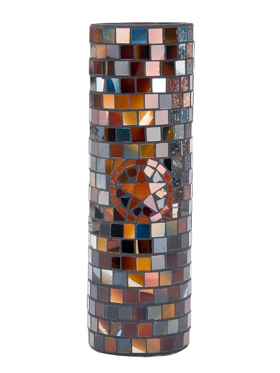 Rodeo Quick Fix March 2014 M&F Western Products Mosaic Star Tall Candle Vase