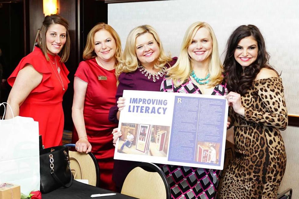 Rodeo Trailblazer Awards Luncheon 2020 Lauren Wasson, Mickie Clark, Ann Massey, Jill Lack, Nadia Knutzen