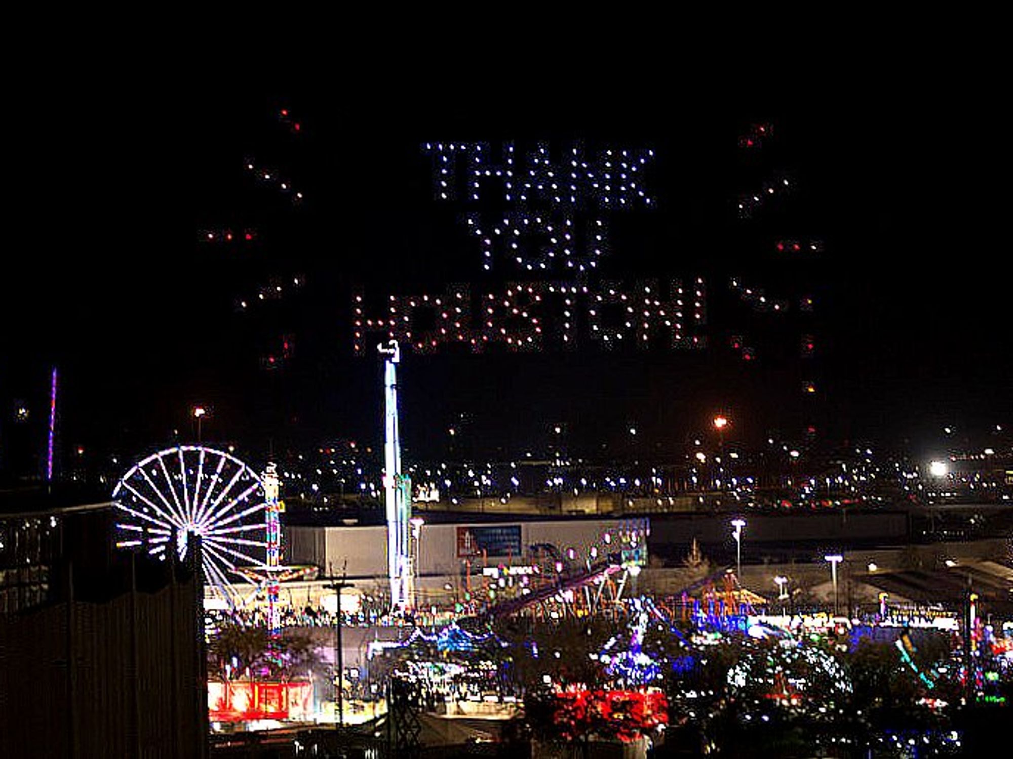 RodeoHouston drone show