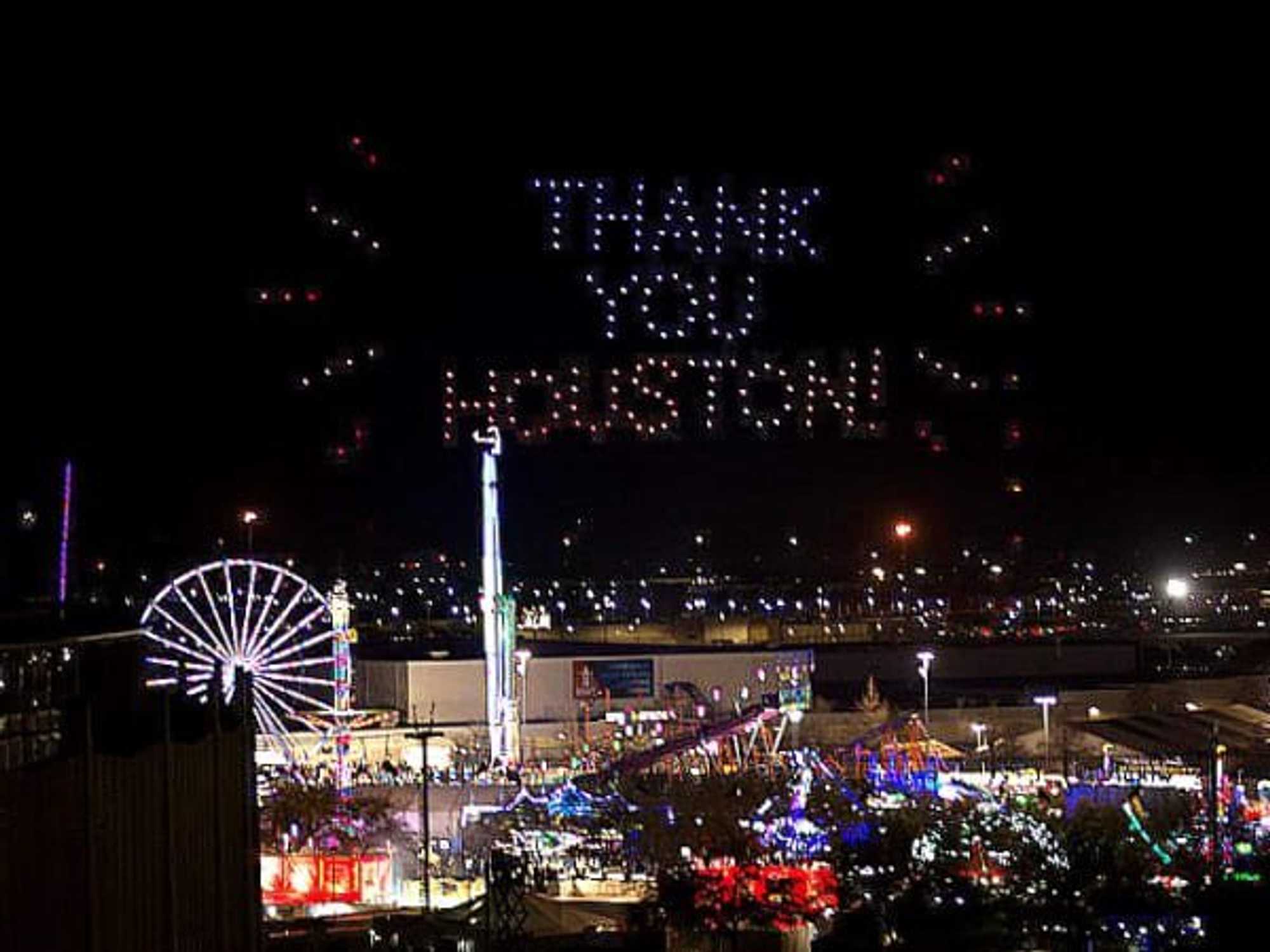 RodeoHouston drone show