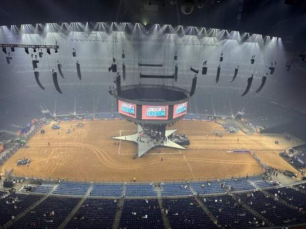 RodeoHouston Journey empty stage
