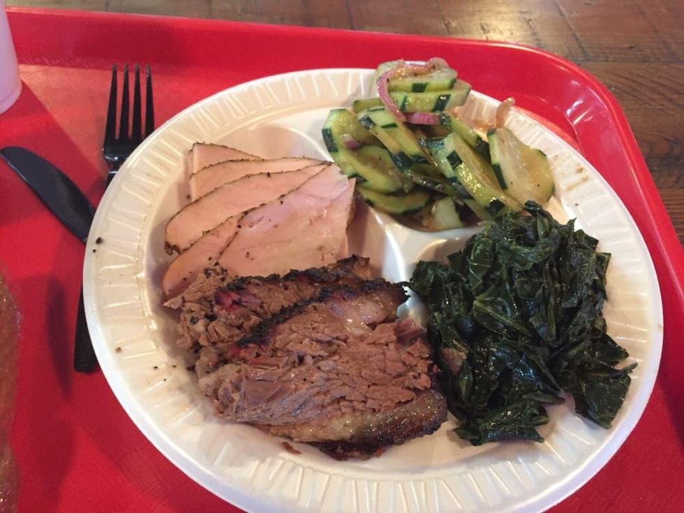 Roegels Barbecue combo plate