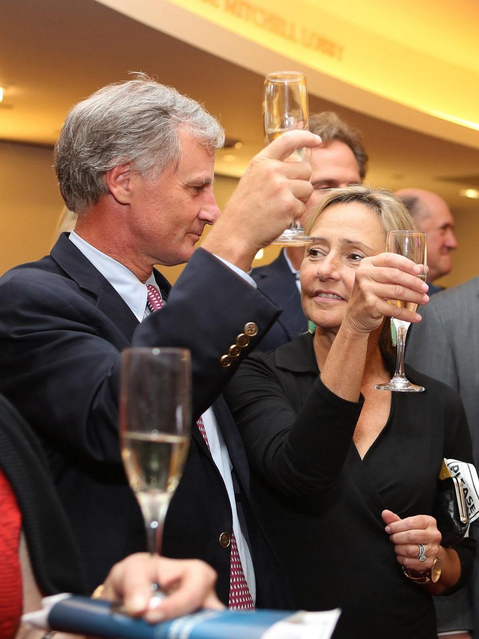 Roger and Connie Plankat the Alley Theatre CenterStage Dinner
