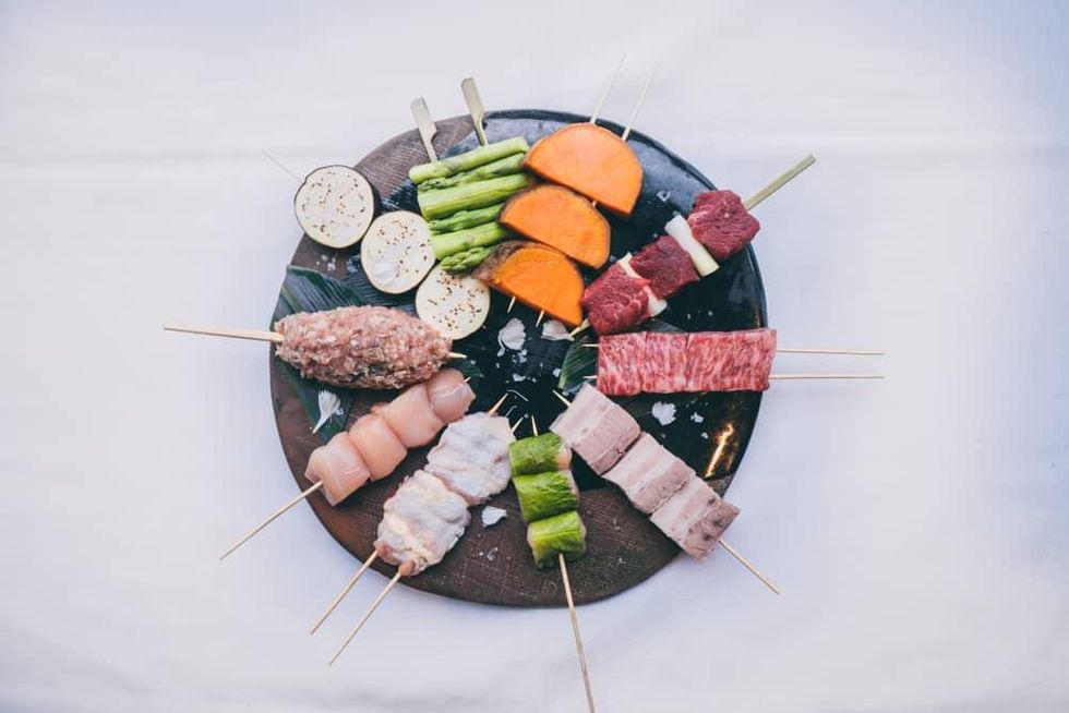 Roka Akor Kushiyaki skewers