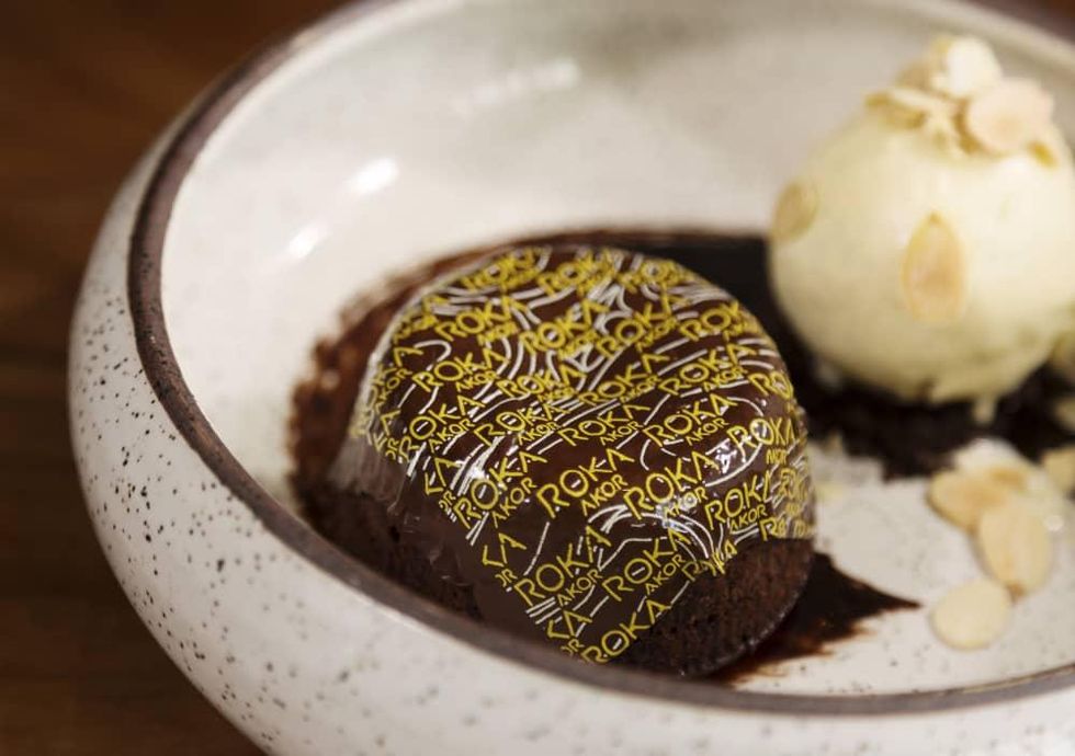 Roka Akor lava cake