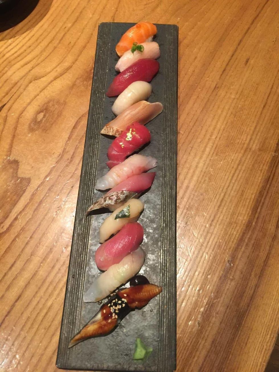 Roka Akor steak sushi