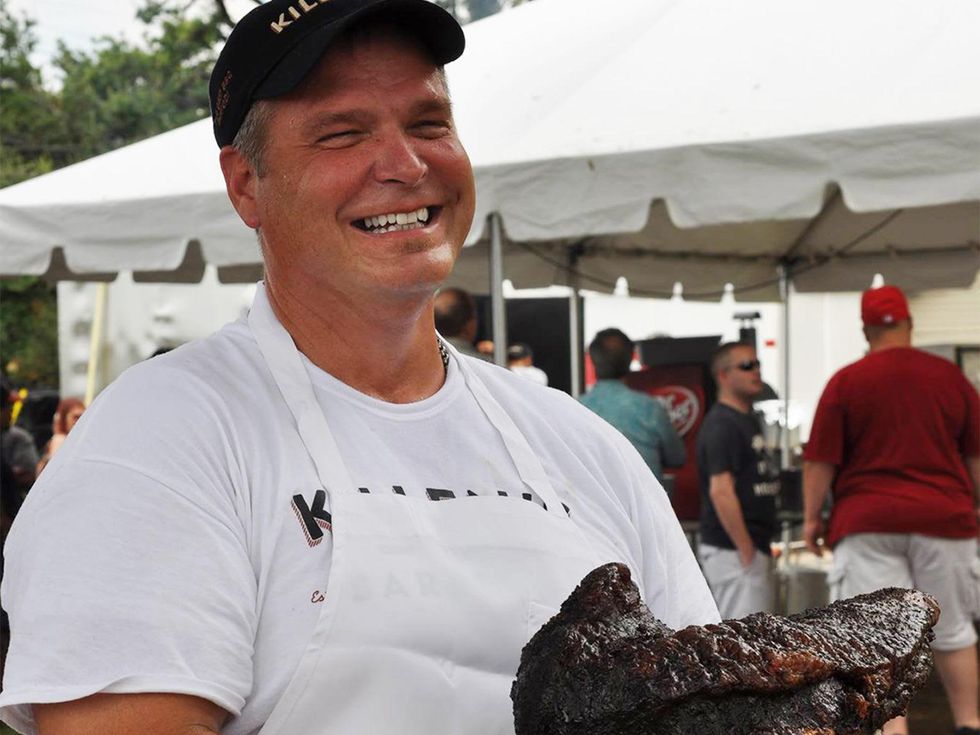 Ronnie Killen barbecue August 2013