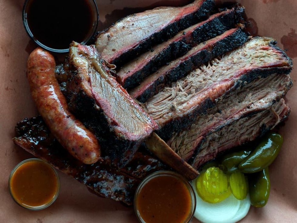 Ronnie Killen's barbecue team July 2013 barbecue