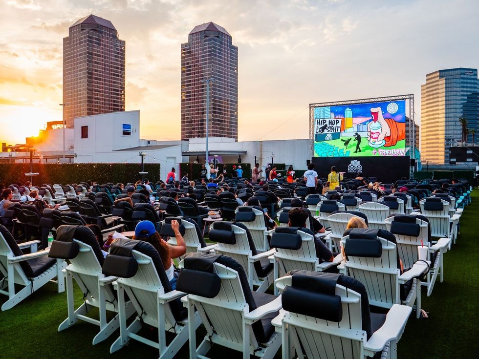 Rooftop Cinema Club Houston Uptown