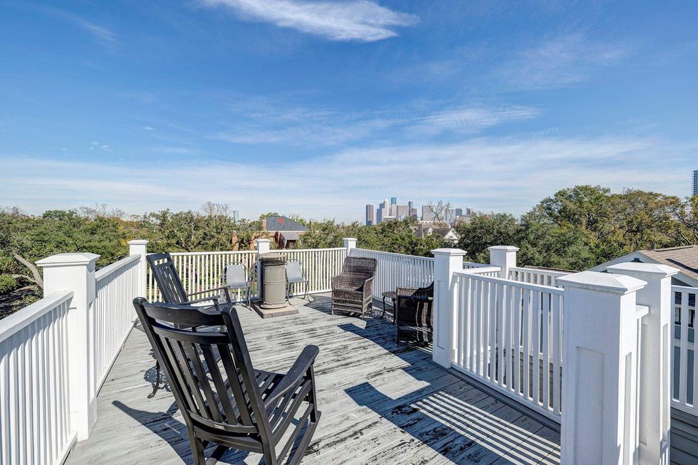 Rooftop deck of 200 Westmoreland Street