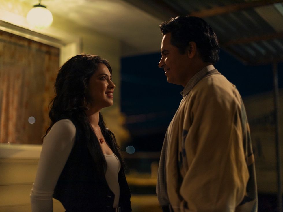 Rosa Salazar and Michael Pe\u00f1a in A Million Miles Away