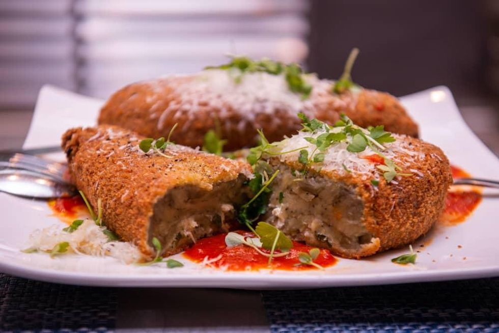 Rosalie Italian Soul eggplant parmesan