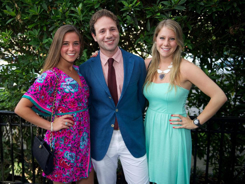 Rose Ribbon Fleming's Dinner Houston June 2013 Janine Podet, Ben Rose, Joanna Botvin