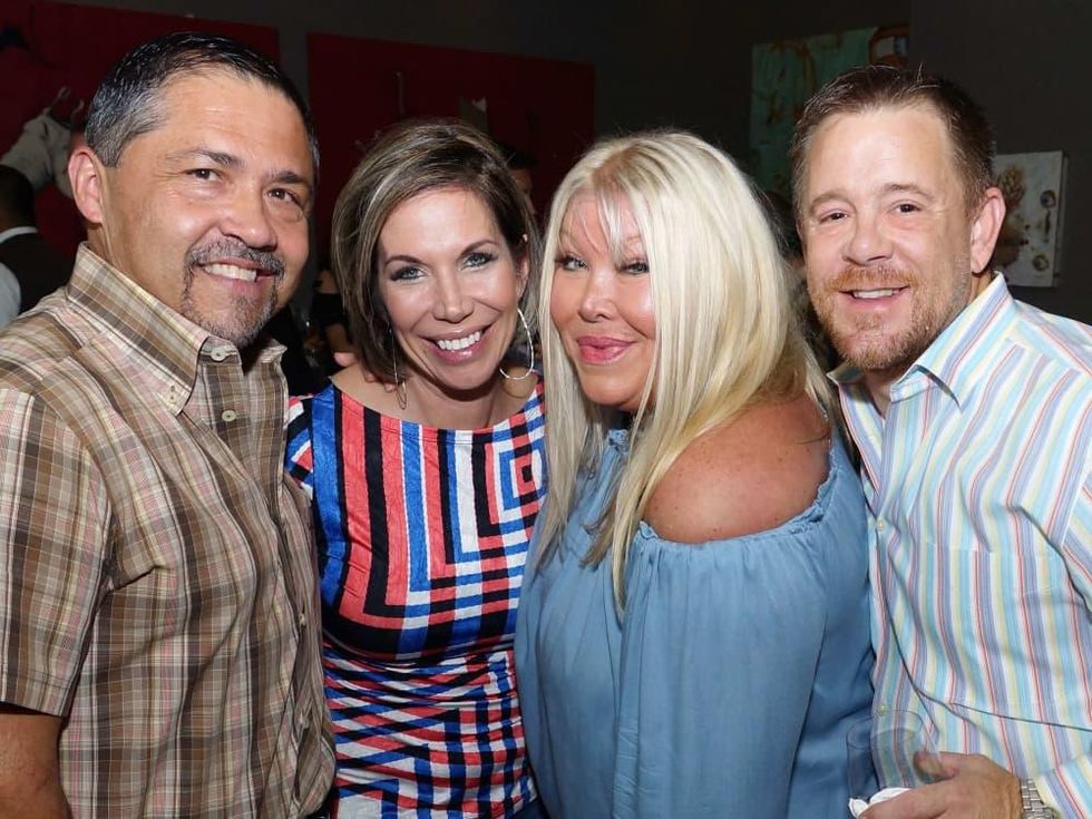 Roseann Rogers birthday, 8/16, Bruce Padilla, Roseann Rogers, Lara Bell, Shelby Kibodeaux