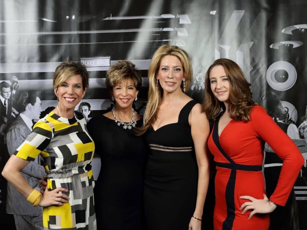 Roseann Rogers, Vicki Rizzo, Mauri Oliver, Angela Sturm at Stages Gala