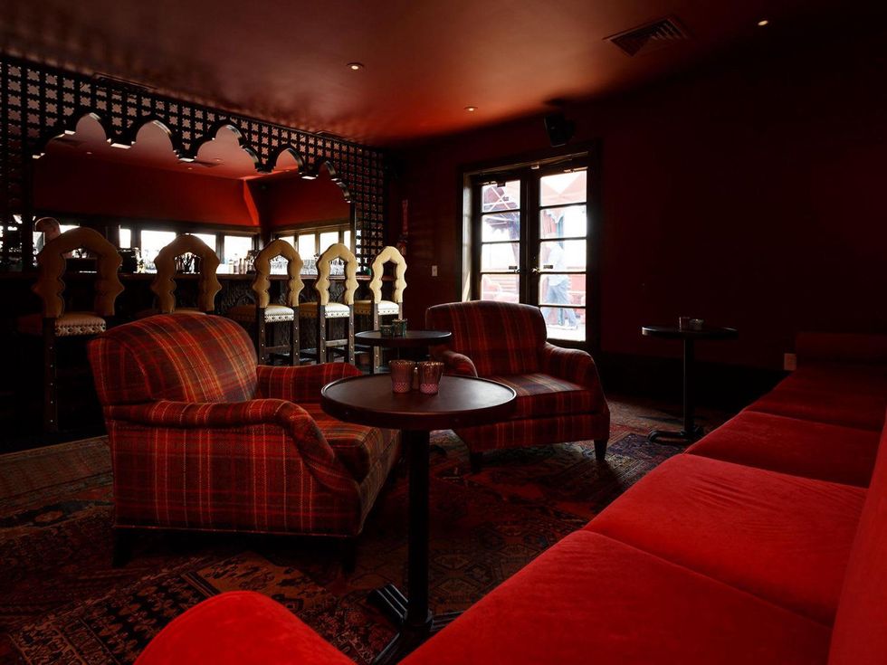 Rosemont Social Club Houston interior without people