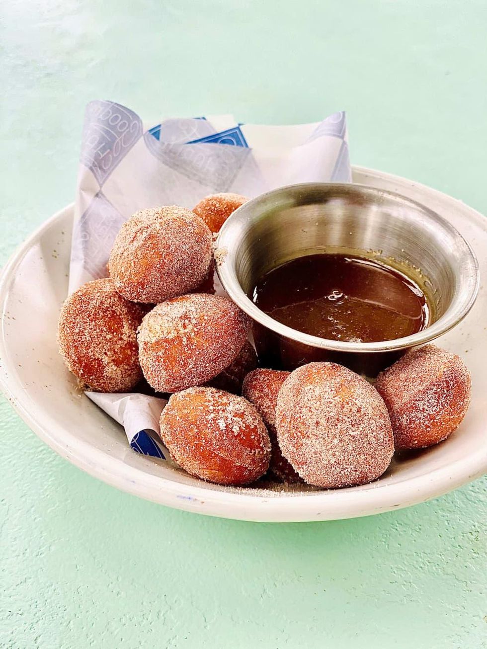Rosie Cannonball cider doughnut holes