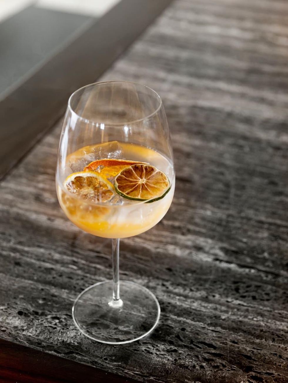 Rosie Cannonball gin and tonic