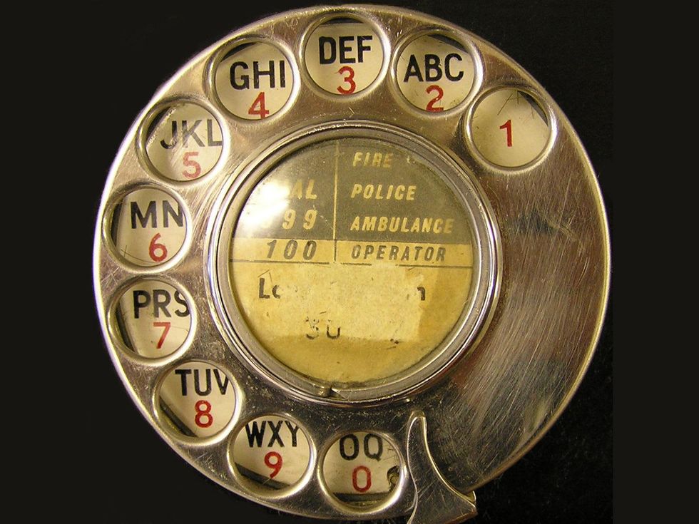 rotary phone dial