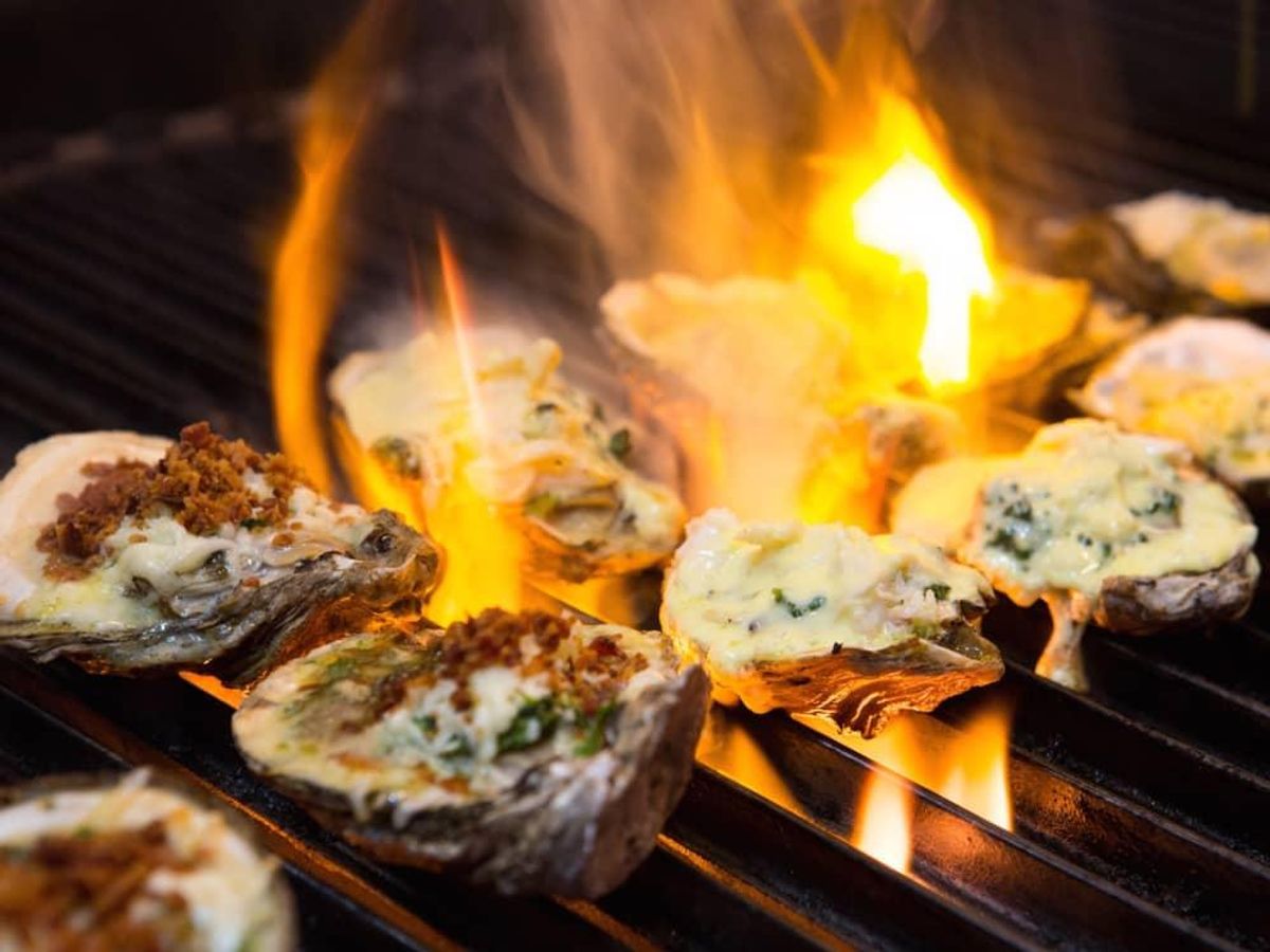 Chargrilled oysters. CultureMap Houston