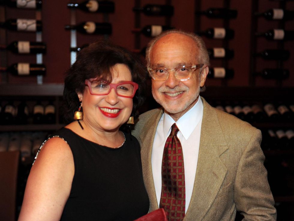 Roz and Alan Pactor at the Michele Pozo jewelry show August 2014