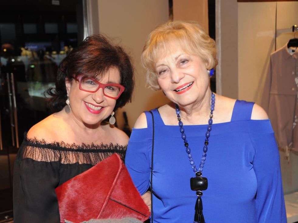 Roz Pactor, Kay King at Passion for Fashion party at Elizabeth Anthony