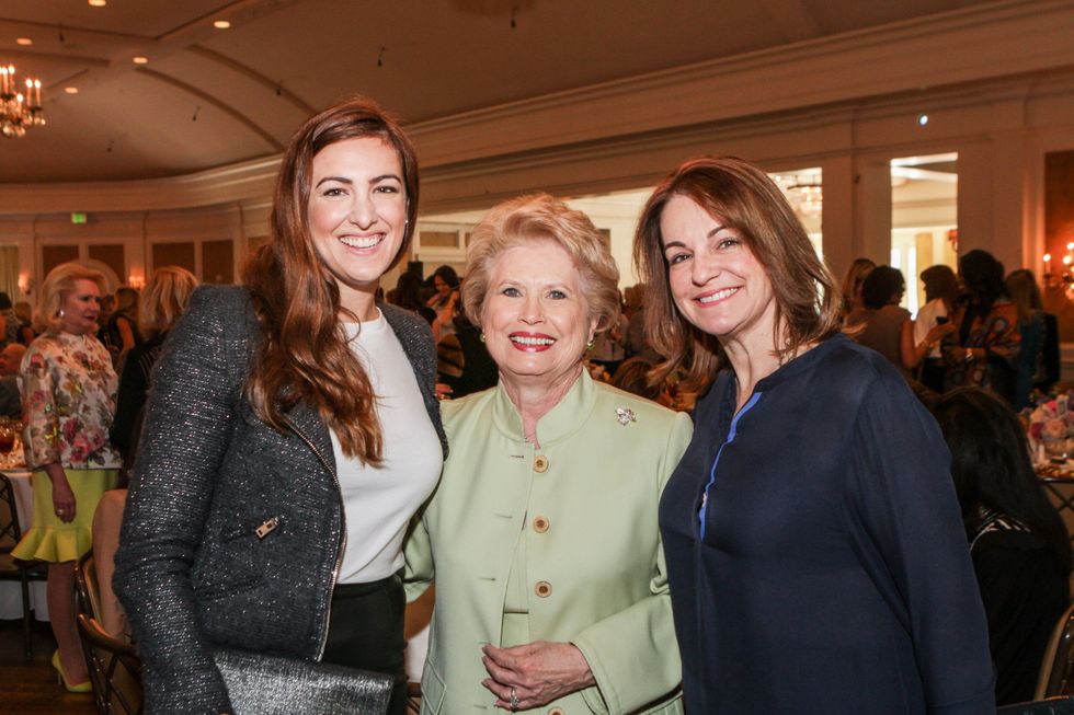 Rozlind Power, from left, Ginger Blanton and Shelly Power at the Passion for Fashion luncheon March 2014