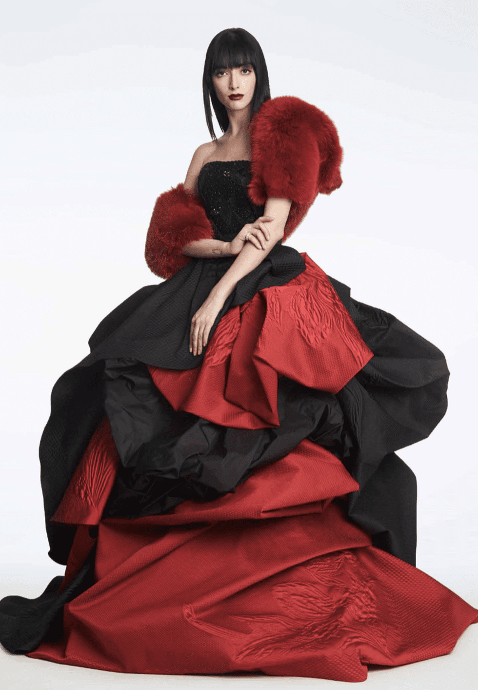 Rubin Singer fall 2017 gown