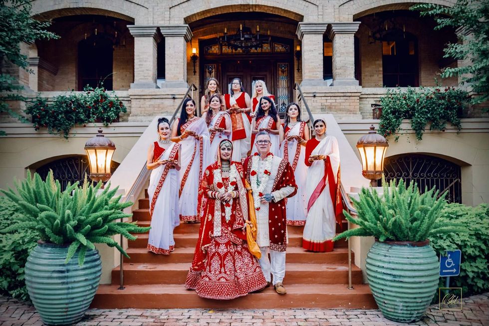 Ruchi Mukherjee Walter Sassard wedding